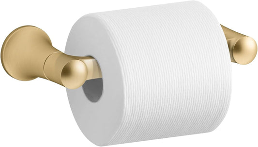 Kohler K-21954 Tempered Wall Mounted Pivoting Toilet Paper Holder - Vibrant Brushed Nickel